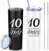 2 Pieces 10th Wedding Anniversary Coffee Mug 10 Years of Being Mr/Mrs Always Right